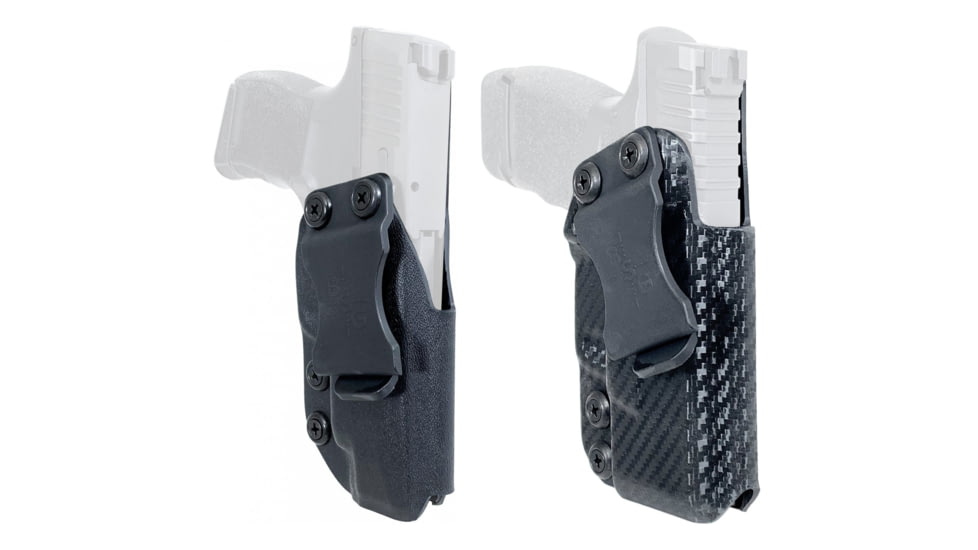 Black Scorpion Outdoor Gear IWB Kydex Holsters, Black, Carbon Fiber
