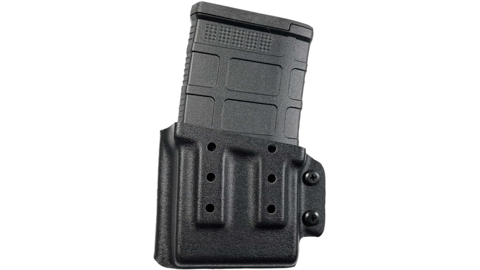 Black Scorpion Outdoor Gear Magazine Pouch AR-10, .308, 6.5 Creedmoor, MP10, Right, Black, MP09-AR10-BKRH