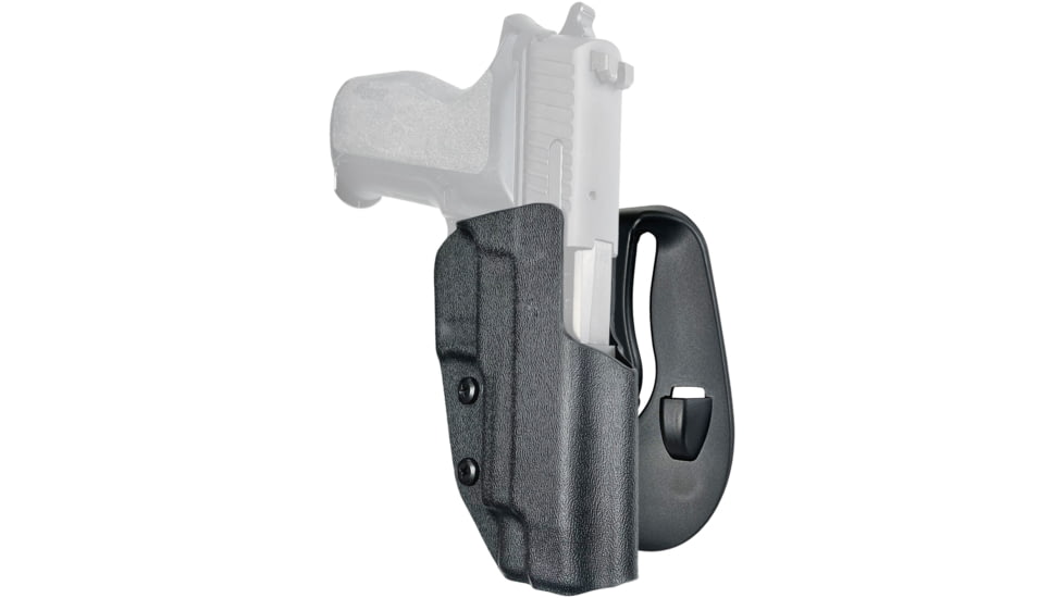 Black Scorpion Outdoor Gear OWB Paddle Holster, Sig Sauer P226 w/ Rail, Right Hand, Black, HC03-PADDLE-P226R-BKRH