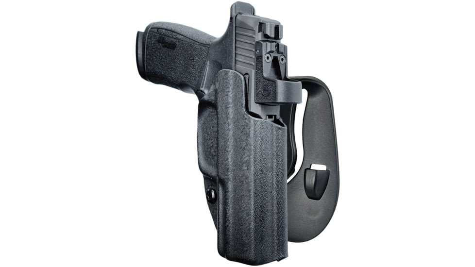 Black Scorpion Outdoor Gear OWB Paddle Holster, Sig Sauer P365 X-MACRO, Right Hand, Black, HC03-PADDLE-P365MA