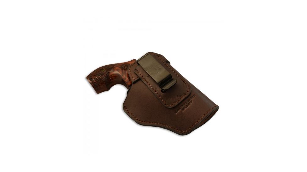 Black Scorpion Outdoor Gear Multi Gun, Leather IWB Holster, Brown, Beretta 84 Cheetah , Beretta 92A1 , Beretta M92 , , HC12-IWB04-BSGLBRP-BRRH