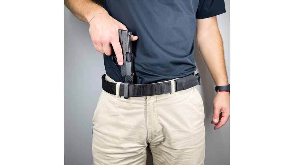 Black Scorpion Outdoor Gear Pro IDPA Competition Belt, Black, Extra Large, 38in-40in, BT02-IDPA-XLBK