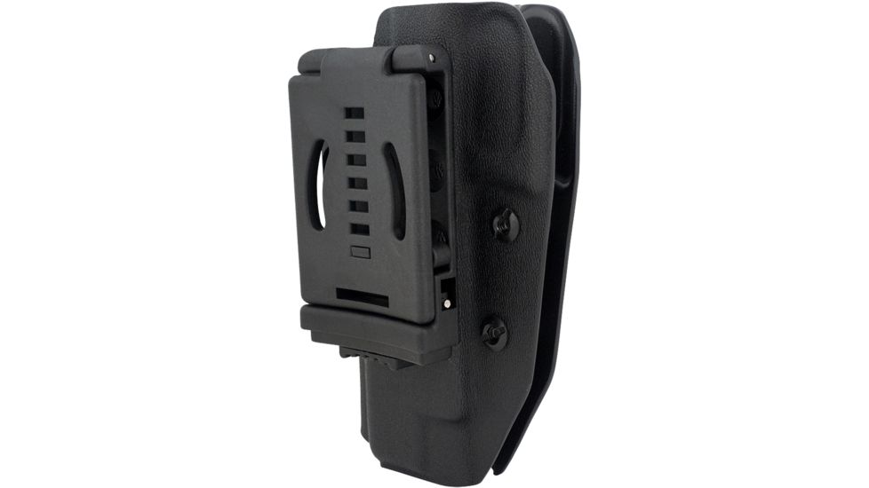 Black Scorpion Outdoor Gear Pro IDPA Competition Holster, Right Hand, SIG Sauer P320, 3.9 - 5in Barrel, 1.5 - 1.75in Belts, Kydex, Black, HC03-IDPA-P320X5BKRH
