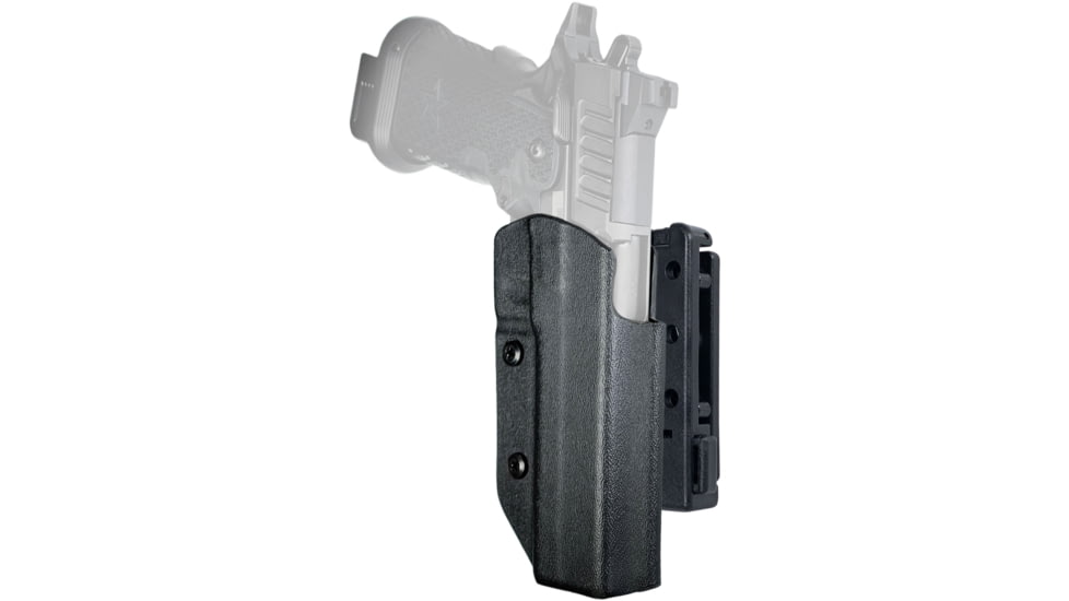 Black Scorpion Outdoor Gear Pro IDPA Competition OWB Holster, Staccato XC, Right Hand, Black, HC03-IDPA-STACCATOXC-BKRH