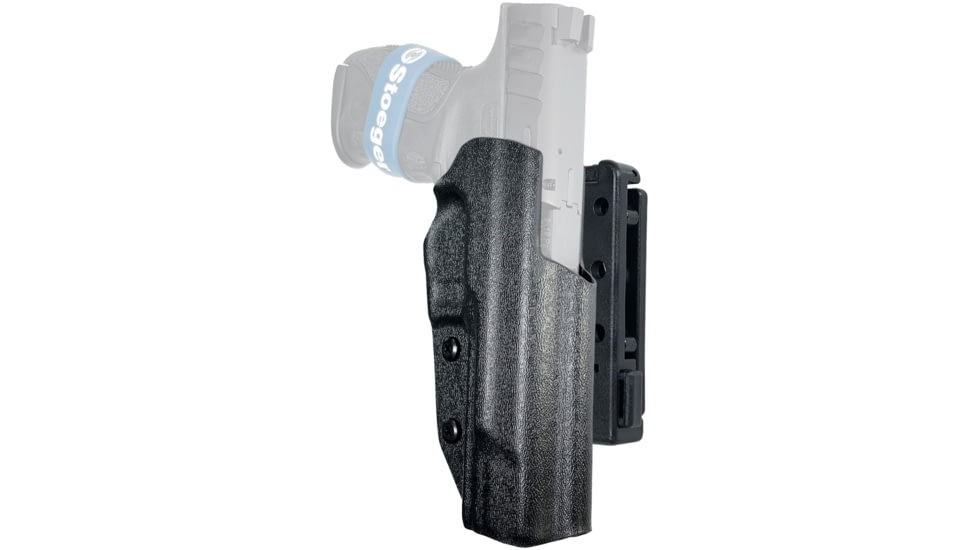 Black Scorpion Outdoor Gear Pro IDPA Competition OWB Holster, Stoeger STR-9F, Right Hand, Black, HC03-IDPA-STR9F-BKRH