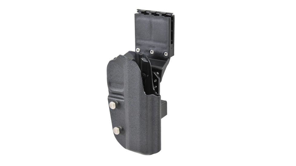 Black Scorpion Outdoor Gear Pro USPSA Competition Holster, Right Hand, Canik TP9 SFx, 5.2in Barrel, 1.5 - 1.75in Belts, Kydex, Black, HC04-USPSA-TP9SFXBKRH