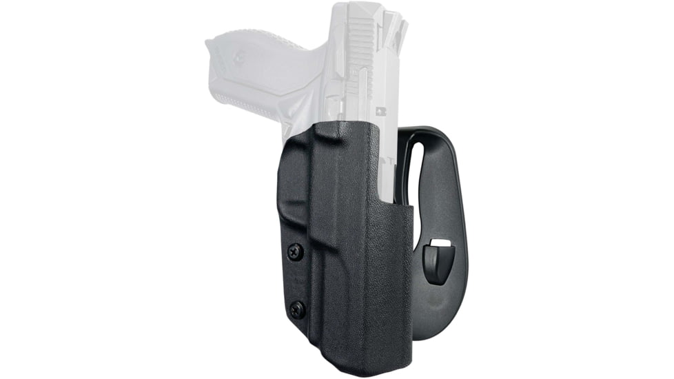 Black Scorpion Outdoor Gear Ruger American Compact 3.55 OWB Kydex Paddle Holster, Right, Black, HC03-P-RAMERICAN3-BKRH