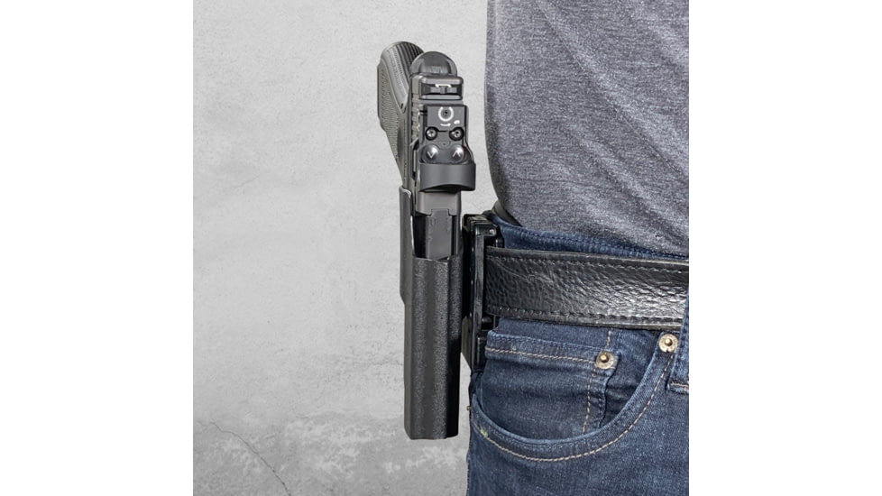 Black Scorpion Outdoor Gear Ruger American Compact 3.55 Pro IDPA Competition Holster, Right, Black, HC03-IDPA-RAMERICAN3-BKRH