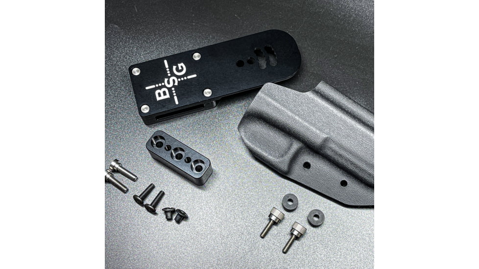 Black Scorpion Outdoor Gear SAR K-12 Sport Pro Heavy Duty Competition Holster, Right, Black/Carbon Fiber, HCD1-USPSABS-SARK12CFRH