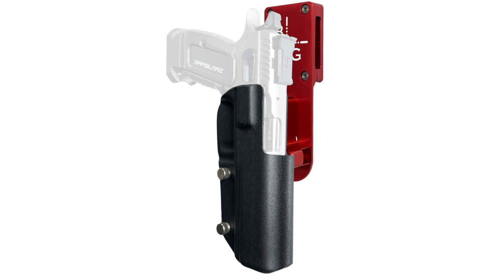 Black Scorpion Outdoor Gear SAR K-12 Sport Pro Heavy Duty Competition Holster, Right, Red/Black, HCD2-USPSABS-SARK12BKRH