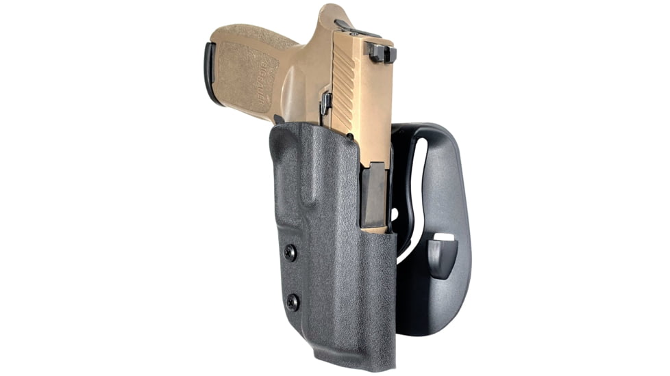 Black Scorpion Outdoor Gear Sig Sauer P320 Compact OWB Kydex Paddle Holster, Right Hand, Black, HC03-PADDLEP3204BKRH