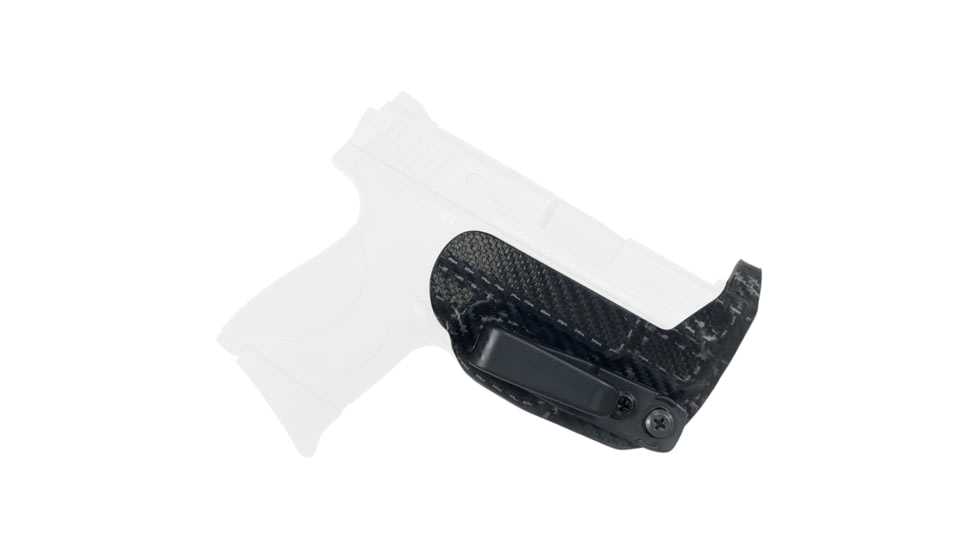 Black Scorpion Outdoor Gear Smith &amp; Wesson M&amp;P9 M&amp;P40 Shield Trigger Guard Tuckable Holster, Right Hand, Carbon Fiber, HC20-IWB01-SHIELD-CFRH