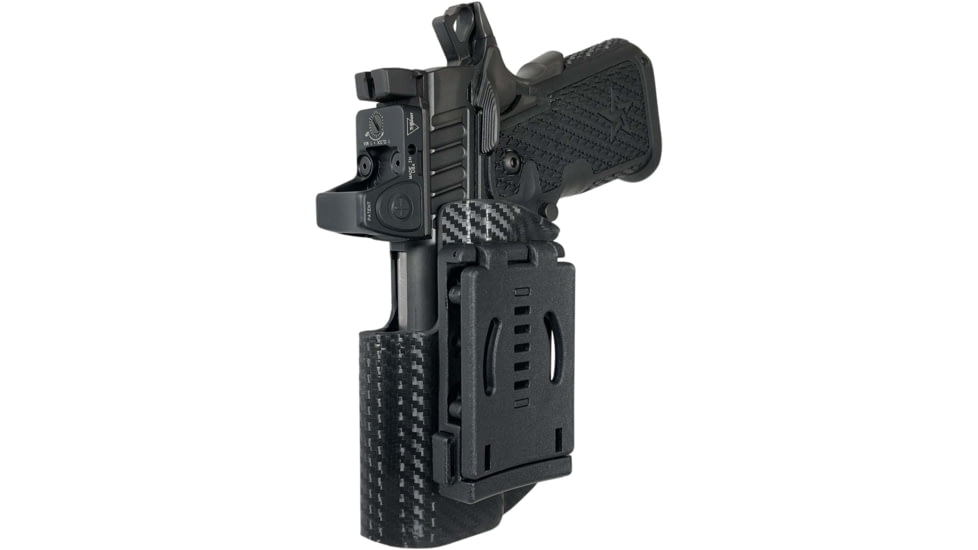 Black Scorpion Outdoor Gear Staccato C2 Pro IDPA Competition Holster, Right, Carbon Fiber, HC03-IDPA-STAC2-CFRH