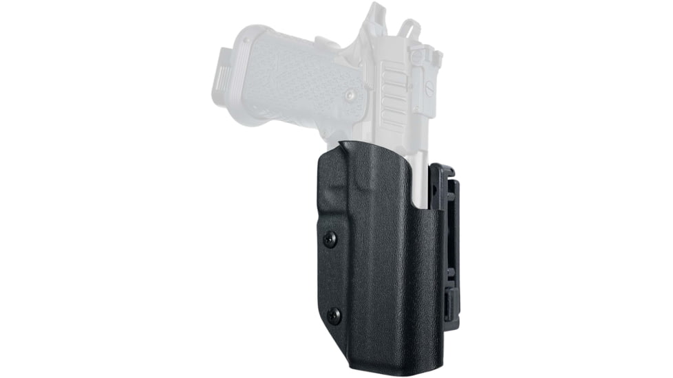 Black Scorpion Outdoor Gear Staccato P DUO Pro IDPA Competition Holster, Right, Black, HC03-IDPA-STACP-BKRH