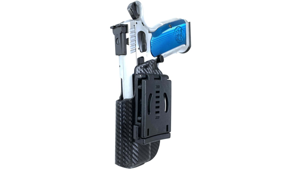 Black Scorpion Outdoor Gear Tanfoglio Stock 2 Pro IDPA Holster, Right, Carbon Fiber, HC03-IDPA-STOCKIICFRH