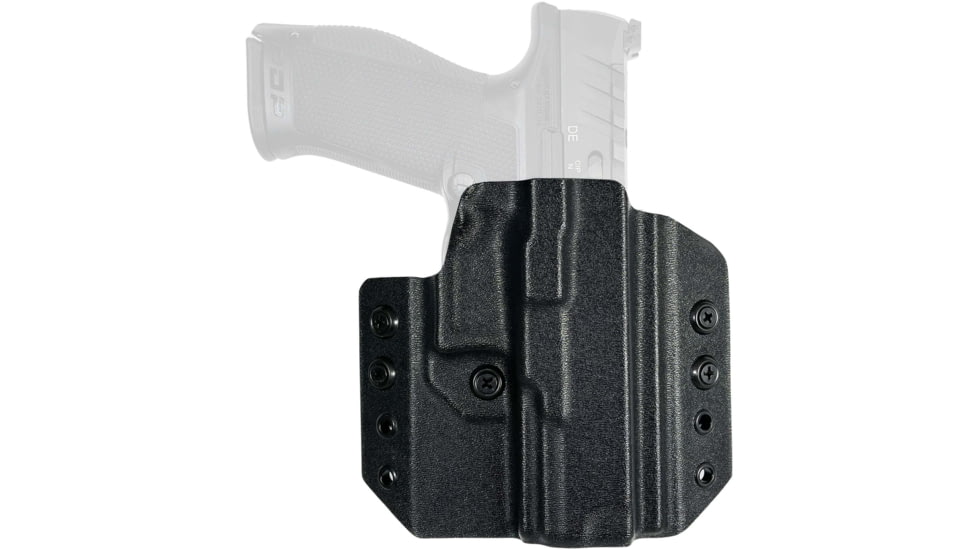 Black Scorpion Outdoor Gear Walther PDP 4.5 OWB Kydex Holster, Right, Black, HC24-OWBCONCEL-WPDPBK