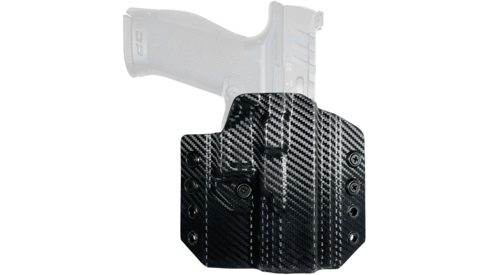 Black Scorpion Outdoor Gear Walther PDP 4.5 OWB Kydex Holster, Right, Carbon Fiber, HC24-OWBCONCEL-WPDPCF