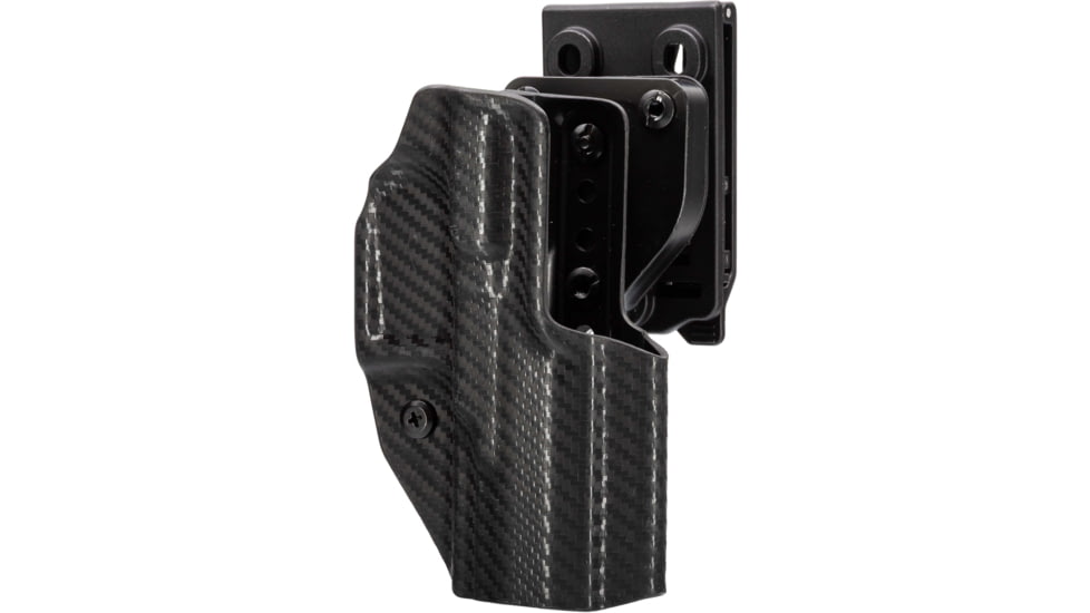 Black Scorpion Outdoor Gear Walther Pdp 4.5in OWB Quick Release IDPA Holster, Right Hand, Carbon Fiber, HC28-QRDP-WALTHERPDPCFRH