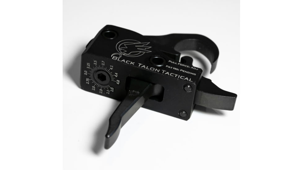 Black Talon Tactical Adjustable IFP Improved Finger Position Calibrated Drop in AR Trigger, 2.00-5.00 lb, Black, 106003001