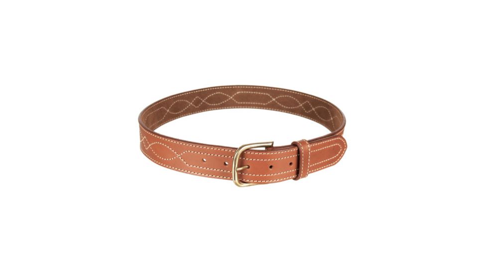 Blackhawk Traditional Leather Stitched Belt, 34