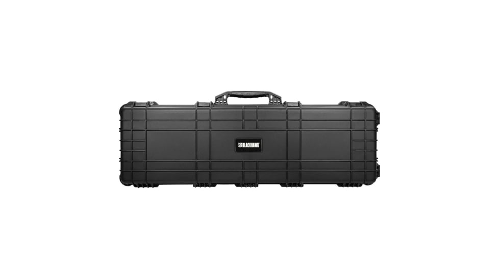 BlackHawk 53in Waterproof Roller Hard Rifle Case w/ Foam, Black, X Large, BH00015
