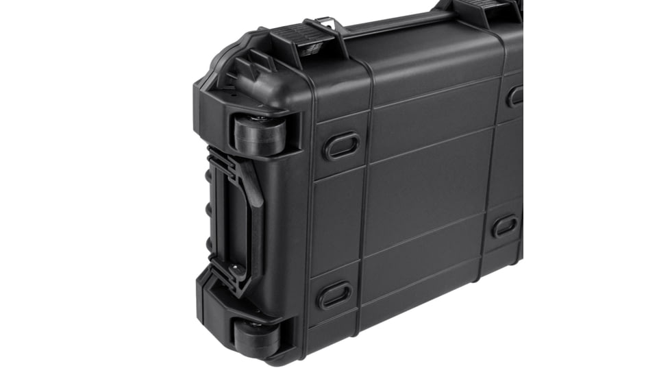 BlackHawk 53in Waterproof Roller Hard Rifle Case w/ Foam, Black, X Large, BH00015