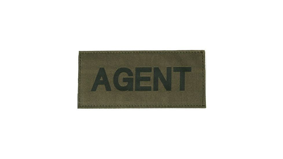 Blackhawk! Agent Patch, Black on Green