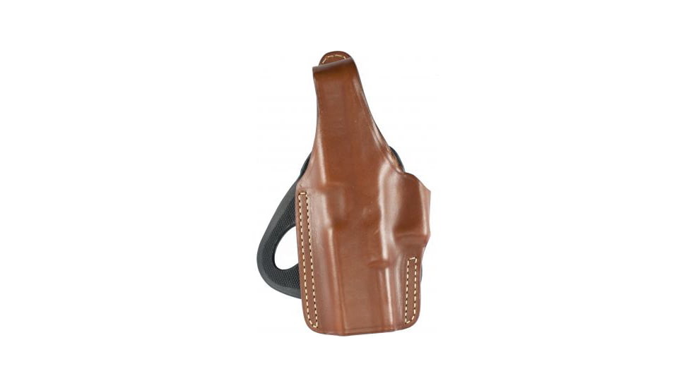 Blackhawk Angle-Adjust Paddle Holster, Brown, Left Hand - Colt Commander 4 inch