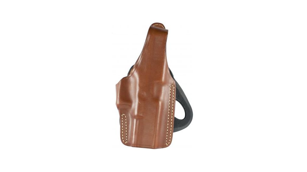 Blackhawk Angle-Adjust Paddle Holster, Brown, Right Hand - Colt Commander 4 inch