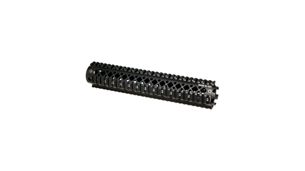 Blackhawk AR15 Rifle Length 2 piece Quad Rail Forend, Black 71QF00BK