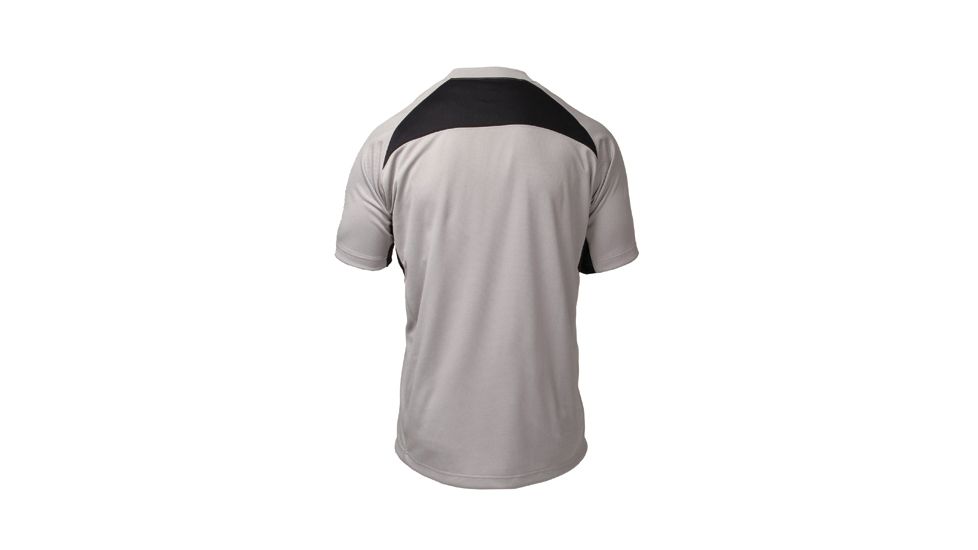 BlackHawk Athletic Crew Shirt, Grey - Back View
