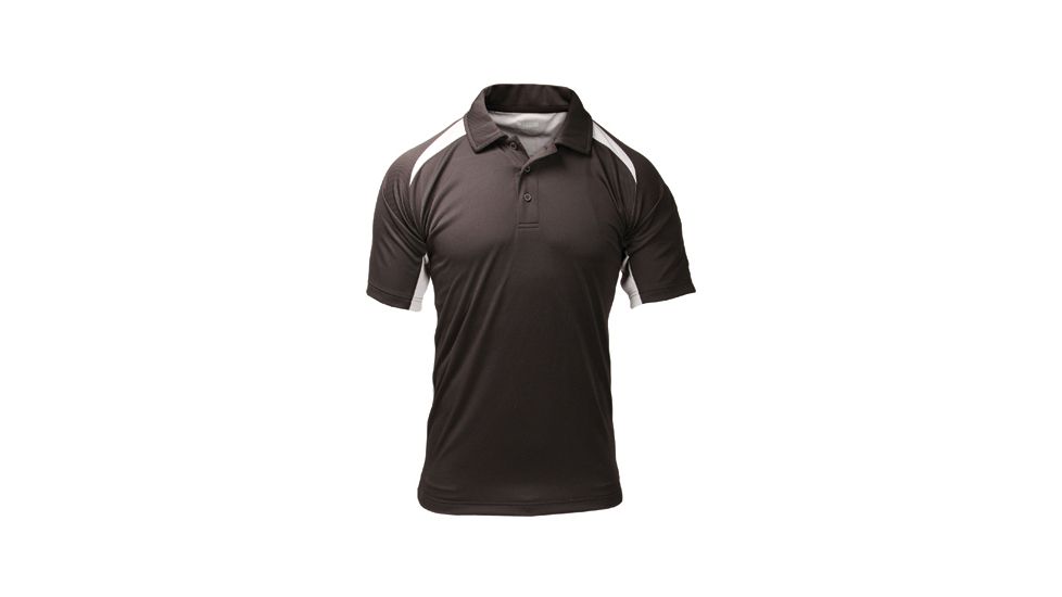 BlackHawk Short Sleeve Athletic Shirt, Black - Front View