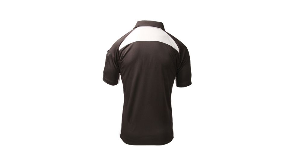BlackHawk Short Sleeve Athletic Shirt, Black - Back View