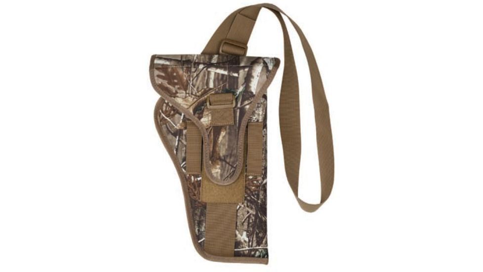 BlackHawk Bandolier Scoped Handgun Holster, Large, Ambidextrous Realtree AP, 74BH13R3