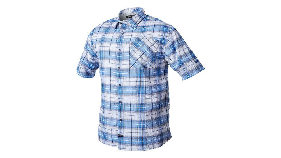 Blackhawk Men's 1700 Button Down Shirt, Admiral Blue, Extra Large, CS02ABXL