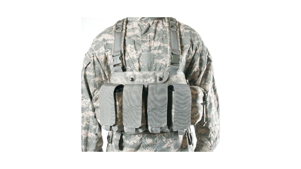 BlackHawk Tactical Commando Chest Harness, AK-47, M-16, and M-1 Magazines, ARPAT, 55CO00AU