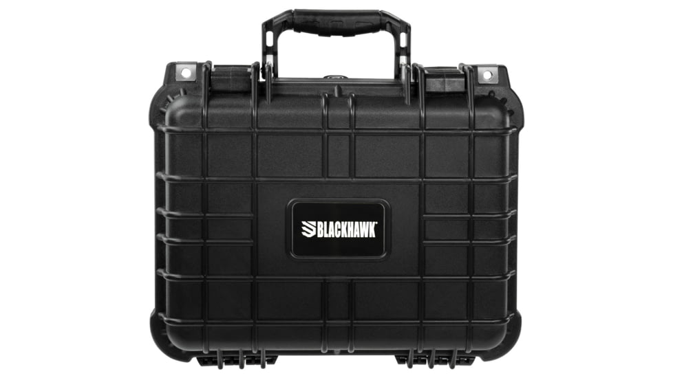 BlackHawk Compact 13.37in Waterproof Gear Hard Case w/ Foam, Black, Standard, BH00001