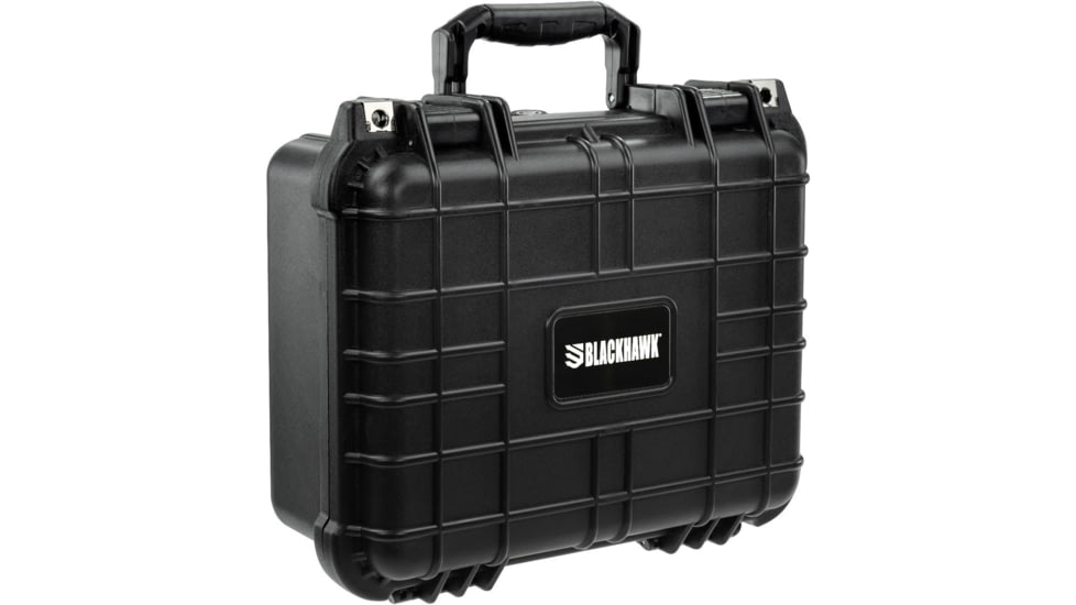 BlackHawk Compact 13.37in Waterproof Gear Hard Case w/Foam, Black, BH00001