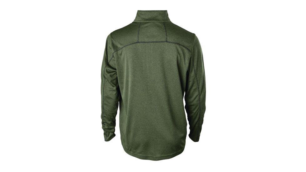 BlackHawk Convoy 1/4 Zip Pullover Shirt, Moss, Small, CS03MSSM