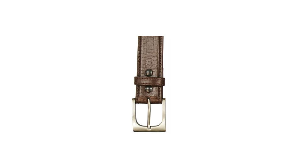 BlackHawk CQC Pistol Belt - Gator finish - Brushed nickel finish buckle 38in. x 1.5in.