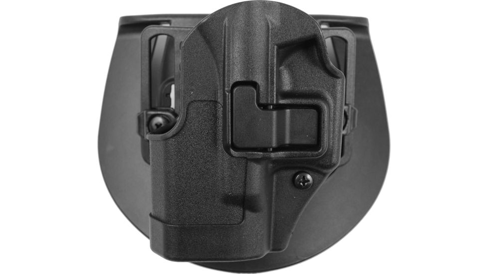 BlackHawk CQC SERPA Beltloop, Paddle Holster, Left, Matte Black 410501BKL
