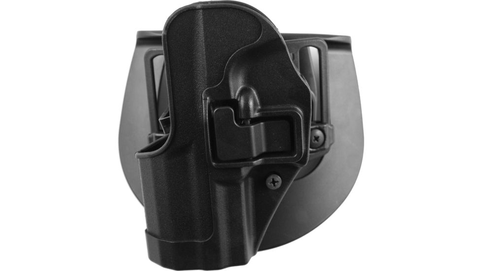 BlackHawk CQC SERPA Beltloop Paddle Holster, Matte Black, Left 410509BKL