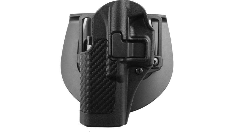 BlackHawk CQC SERPA Beltloop/Paddle Holster, Left Carbon Black  410000BKL