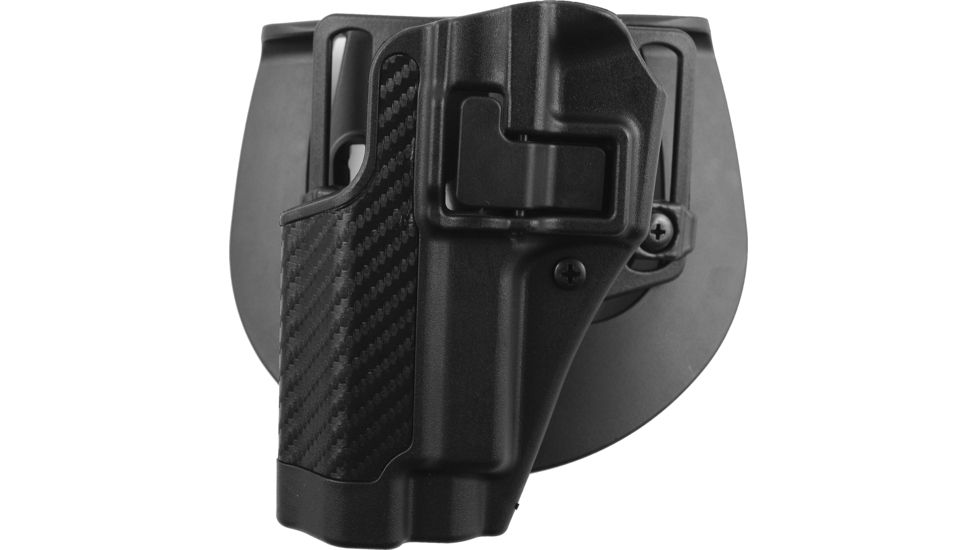 BlackHawk CQC SERPA w/Beltloop &amp; Paddle Holsters, SIG Sauer P229/SIG Sauer P226/SIG Sauer P220/SIG Sauer P225/SIG Sauer P228/SIG Sauer P227, Left Hand, Matte, Black, 410006BK-L