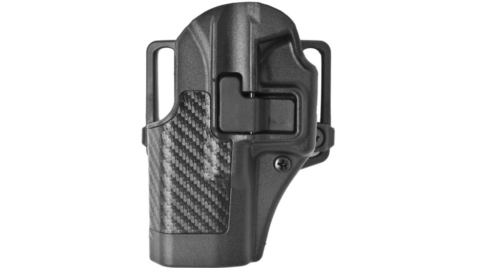 BlackHawk CQC SERPA Beltloop/Paddle Holster, Left Hand, Carbon Black - Fits Glock 19/23/32 - 410002BK-L