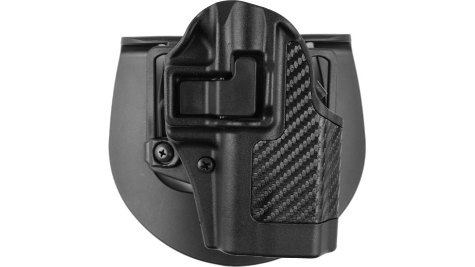 BlackHawk CQC SERPA Black Carbon Fiber Belt Holster, Right 410030BKR