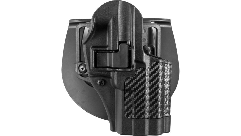 BlackHawk CQC SERPA Holster - Carbon Fiber Black, Black, Belt Slots, Right Hand - SIGPRO 2022 