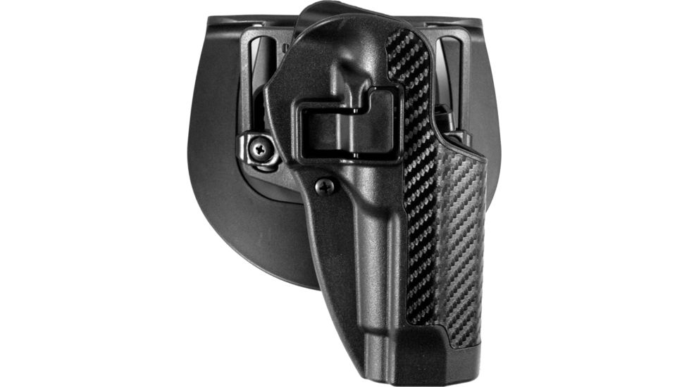 BlackHawk CQC SERPA Holster - Carbon Fiber Finish, Beretta 92/96, Black 410004BK-R, EDEMO1