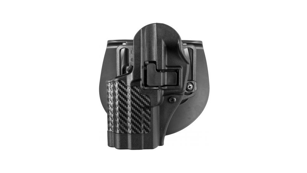 BlackHawk CQC SERPA Holster for SigPro 2022 - Carbon Fiber Black, Black, Left Hand 410008BK-L