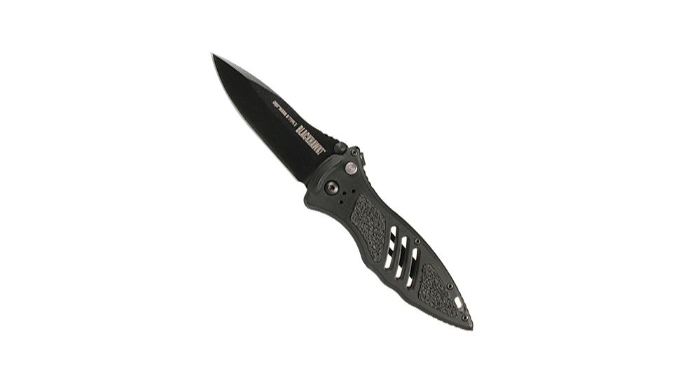 Blackhawk CQD Mark II Alum Handle Knife - Plain Edge, Black 15M401BK
